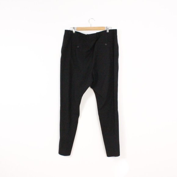 Perry Ellis Black Pinstripe Slim Fit Pant - Picture 3 of 3